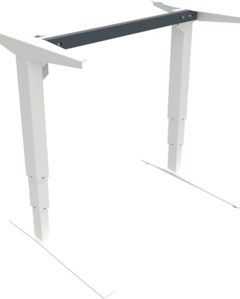 Hæve- Sænkebordstel Zennord Rise Rest 501-43 Hvid Justerbart 65-125 Cm Metal En527 Tã   Godkendt
