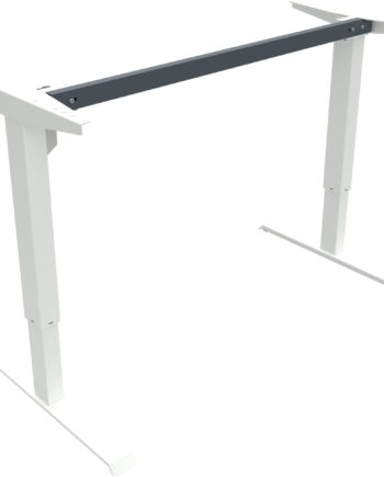 Hæve- Sænkestel Zennord Adaptdesk Hvid Metal Justerbar 68-118 Cm