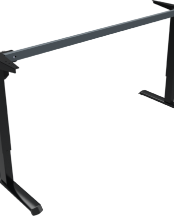 Hæve- Sænkestel Zennord Adaptdesk   Sort Metal   Højdejusterbart 68-118 Cm  Hurtig Montering  En527 Tã  -certificeret