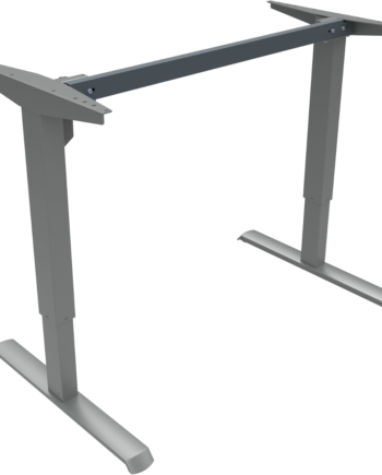 Hæve- Sænkestel Zennord Adaptdesk Robust Metalstel Sølv Justerbar 68-118 Cm