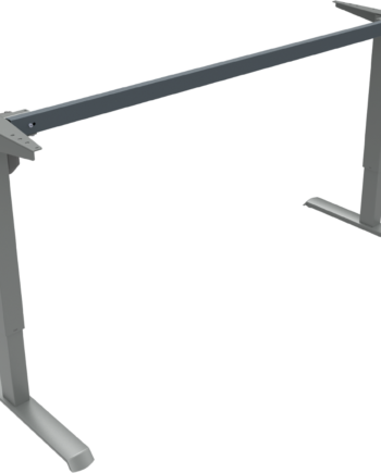 Hæve- Sænkestel Zennord Adaptdesk Sølv Metal Med Justerbar Højde 68-118 Cm Hurtig Samling   Min En527 Tã   Testet