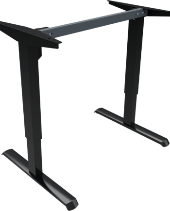 Hæve- Sænkestel Zennord Adaptdesk Sort Metal 68-118 Cm En527 Tã   Testet Hurtig Montering