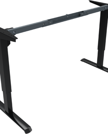 Hæve- Sænkestel Zennord Adaptdesk Sort Metal H68-118 Cm B112-152 Cm