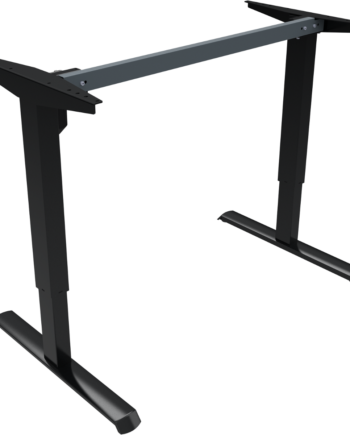 Hæve- Sænkestel Zennord Adaptdesk Sort Til Kontor   Ergonomisk Justerbar 68 118 Cm