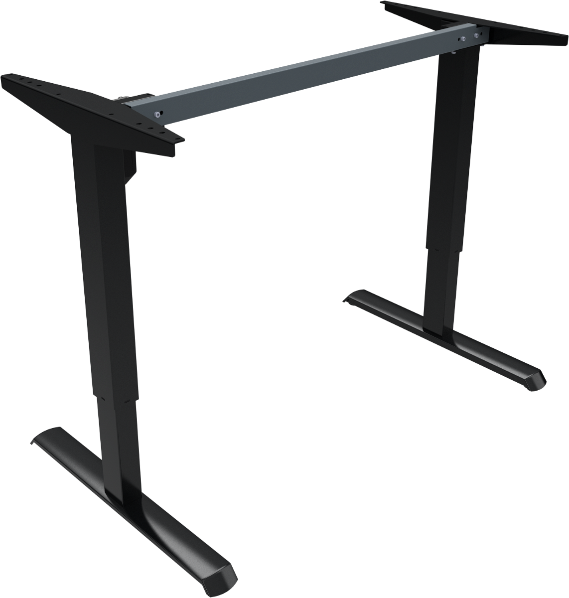 Hæve- Sænkestel Zennord Adaptdesk Sort Til Kontor   Ergonomisk Justerbar 68 118 Cm
