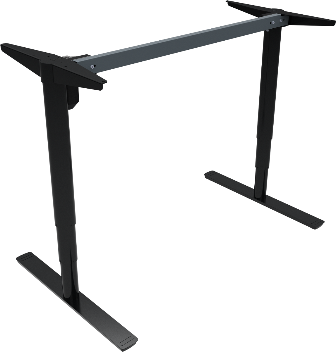 Hæve- Sænkestel Zennord Comfortzone Ergonomisk Sort 65-125 Cm Høj 68x112 Cm