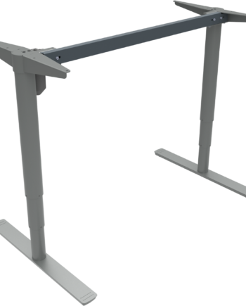 Hæve- Sænkestel Zennord Comfortzone 501-49 Justerbart Skrivebordsstel Metal Sølv H65-125 Cm