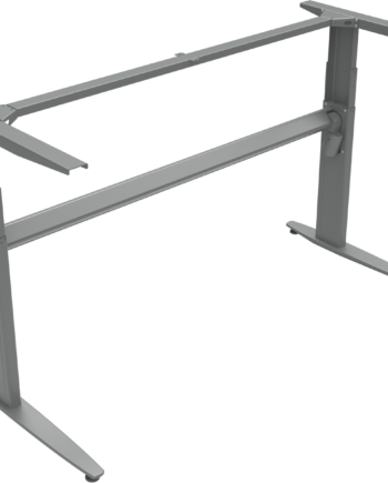 Hæve- Sænkestel Zennord Movemate Sit-stand Metalstel Sølv Højde 68-120 Cm