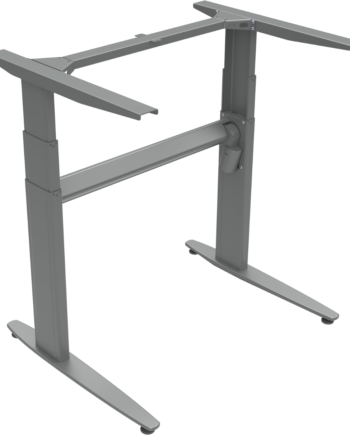 Hæve- Sænkestel Zennord Movemate Sølv Justerbart 68-120 Cm Til Kontorbord Metalramme