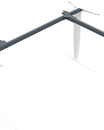 Hæve- Sænkestel Zennord Rise Rest Tre-søjlet Hvid Metal 65-125 Cm En527 Tã