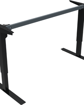 Hæve- Sænkestel Zennord Updown Sort Metal H68 118ã 75ã 152 Cm Med Symmetriske  -ben