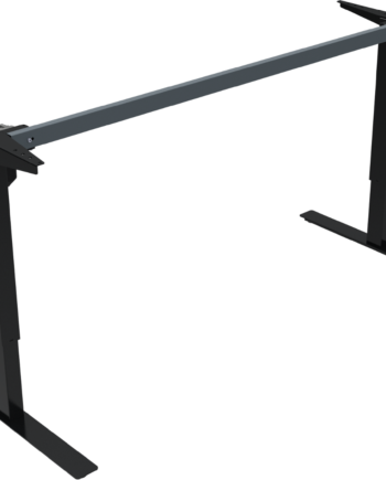 Hæve- Sænkestel Zennord Updown Sort Metal  -bensramme   Justerbar 68 118 Cm