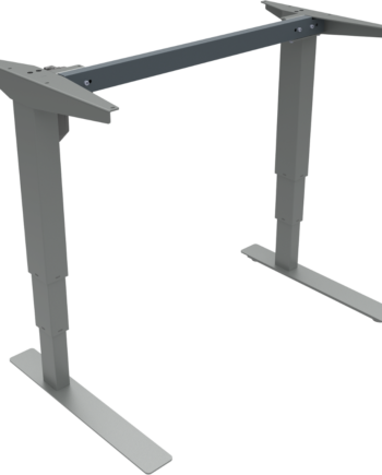 Hæve- Sænkestel Zennord Versastand  Sølv  Højdejusterbart 57-122 Cm Ergonomisk Metalstel