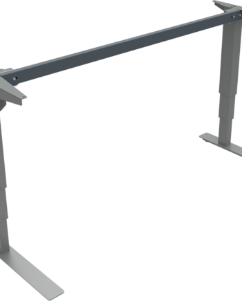 Hæve- Sænkestel Zennord Versastand Sølv   Højdejusterbart 57 122 Cm Open Frame Med Hjul Og Batterioption