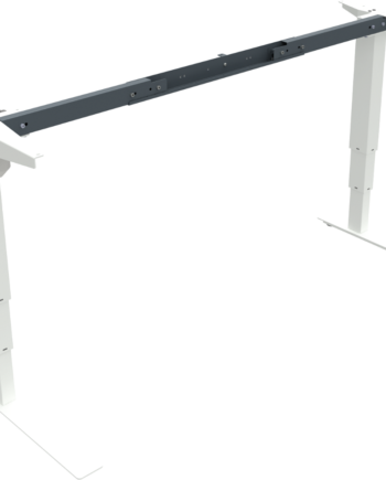 Hæve- Sænkestel Zennord Versastand åben Ramme Hvid Justerbar Længde 112 152 Cm   Højde 57 122 Cm