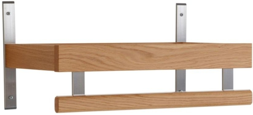 Hattehylde Oscarssons Möbel Nadja H25   B50   D29 Cm Olieret Egetræ