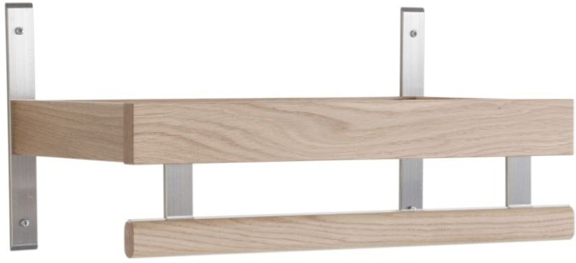 Hattehylde Oscarssons Möbel Nadja   Hvidolieret Egetræ  H25ã 50ã 29 Cm