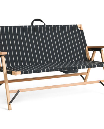 Hay Outdoor Market Sammenklappelig Sofa  Sort Beige