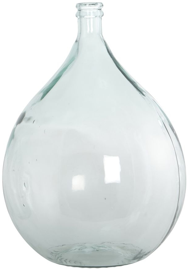 House Doctor Bottle Vase Gulvvase Klar 100  Genbrugsglas ø40ã H56 Cm