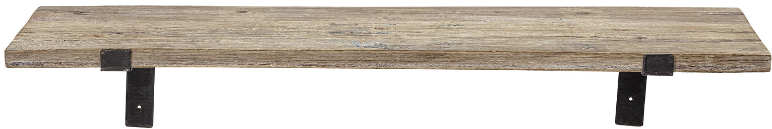 Hylde Creative Collection Casja Genbrugstræ Natur 122   38   18 Cm Vægreol