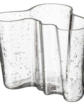 Iittala Aalto Vase Bubbelglas 16 Cm  Klar
