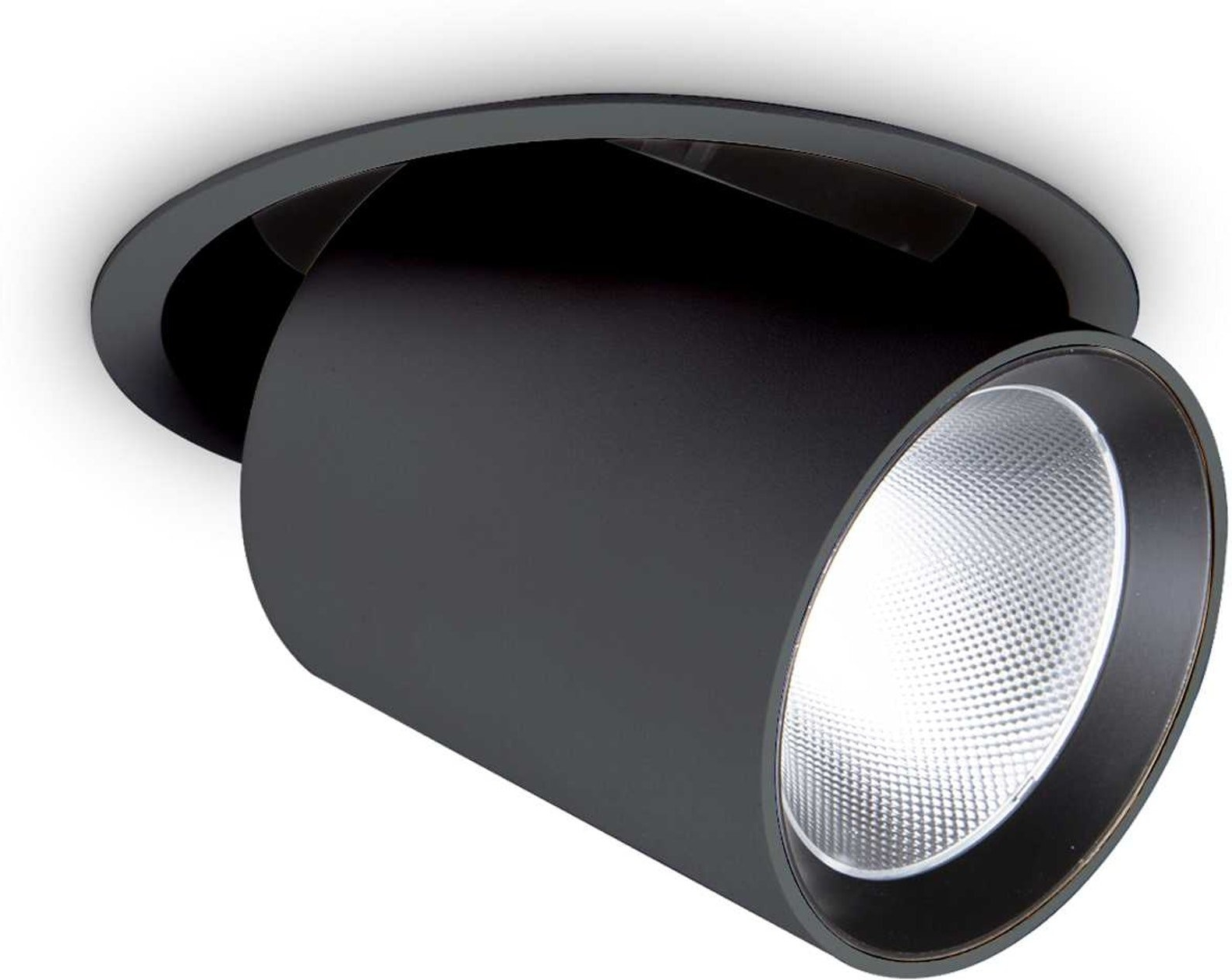 Indbygningslampe Ideal Lux Nova Led 30w ø150ã 138 Mm Sort 3150 Lm 3000k Ip20