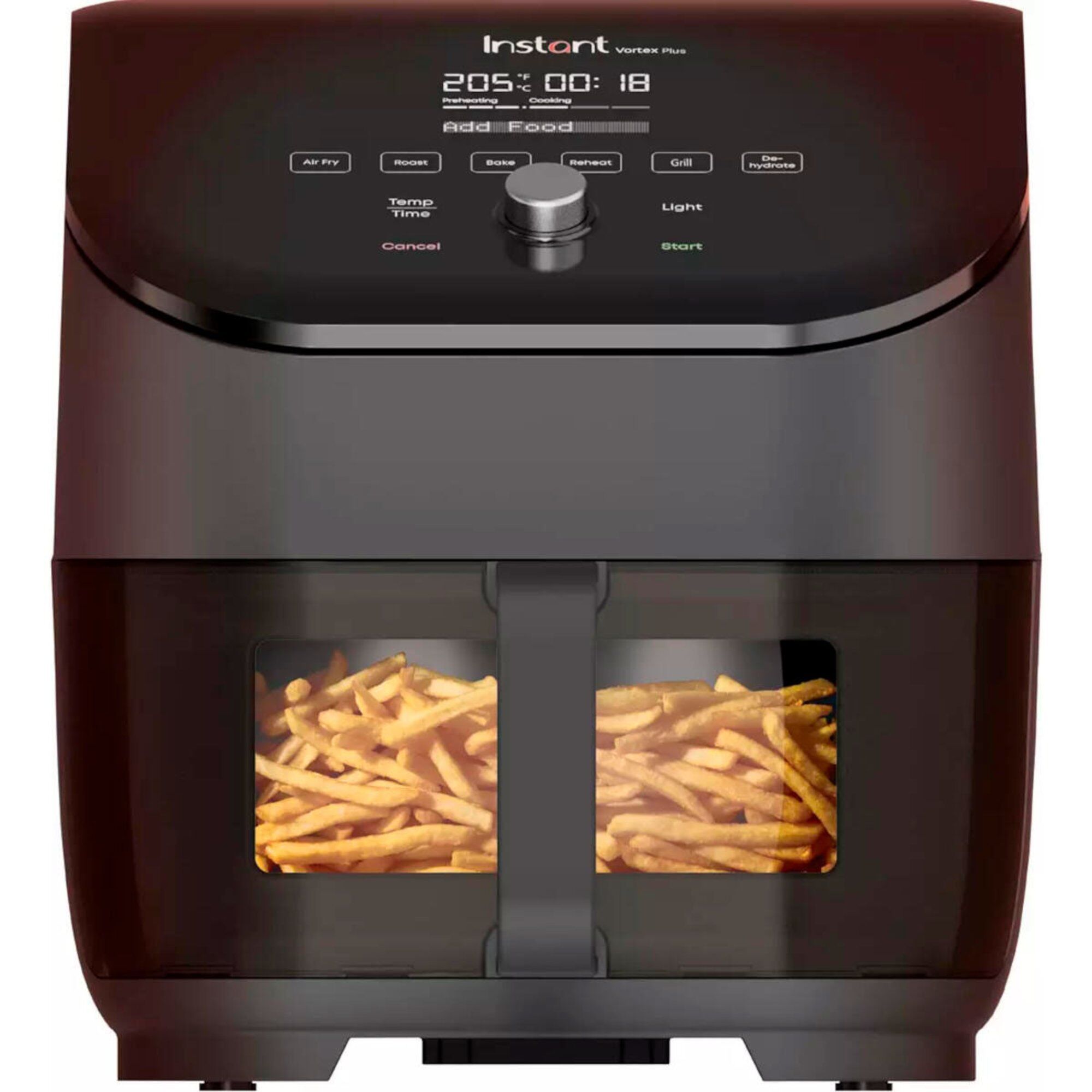 Instant Vortex Plus Clearcook Airfryer     Liter  Sort