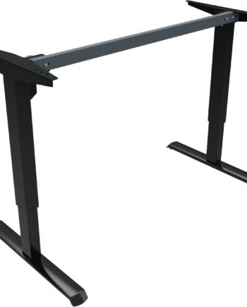 Justerbart Hæve- Sænkestel Zennord Adaptdesk 68-118 Cm Sort Metalstativ