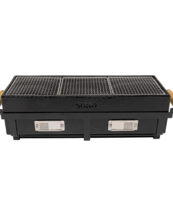 Kamado Sumo Hibachi   Bordgrill  Sort