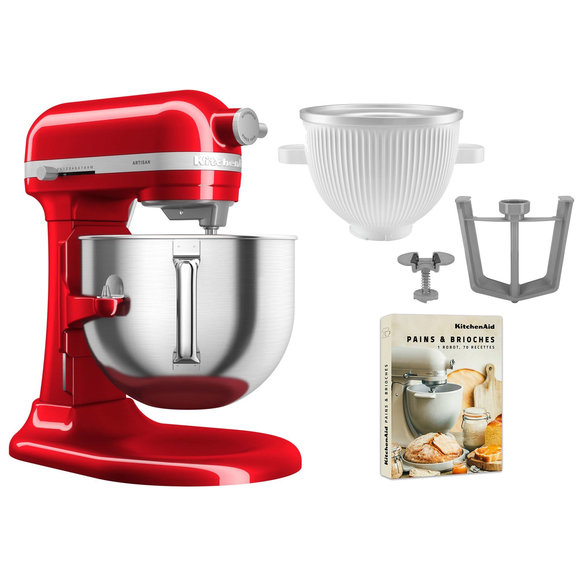 Kitchenaid Artisan 5ksm70shxe Køkkenmaskine     Liter   5ksmicm Ice Cream Maker  Candy Apple