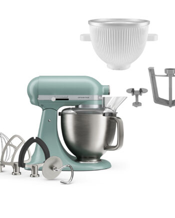 Kitchenaid Artisan Plus Køkkenmaskine Med Glasskålstilbehør  Mint Julep
