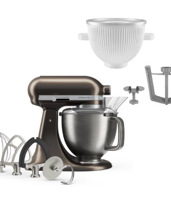 Kitchenaid Artisan Plus Køkkenmaskine Med Ismaskinetilbehør  Iron Ore