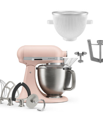 Kitchenaid Artisan Plus Køkkenmaskine Med Istilbehør  Feather Pink