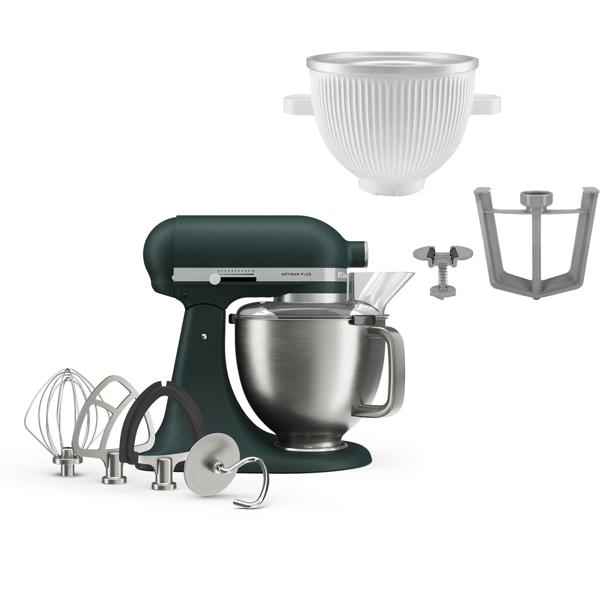 Kitchenaid Artisan Plus Køkkenmaskine Med Istilbehør Pebbled Palm