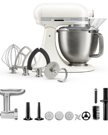 Kitchenaid Artisan Plus Køkkenmaskine Med Kødkværn      Liter  Porcelain White