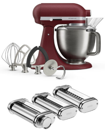 Kitchenaid Artisan Plus Køkkenmaskine Med Pastasæt     Liter  Sun Dried Tomato