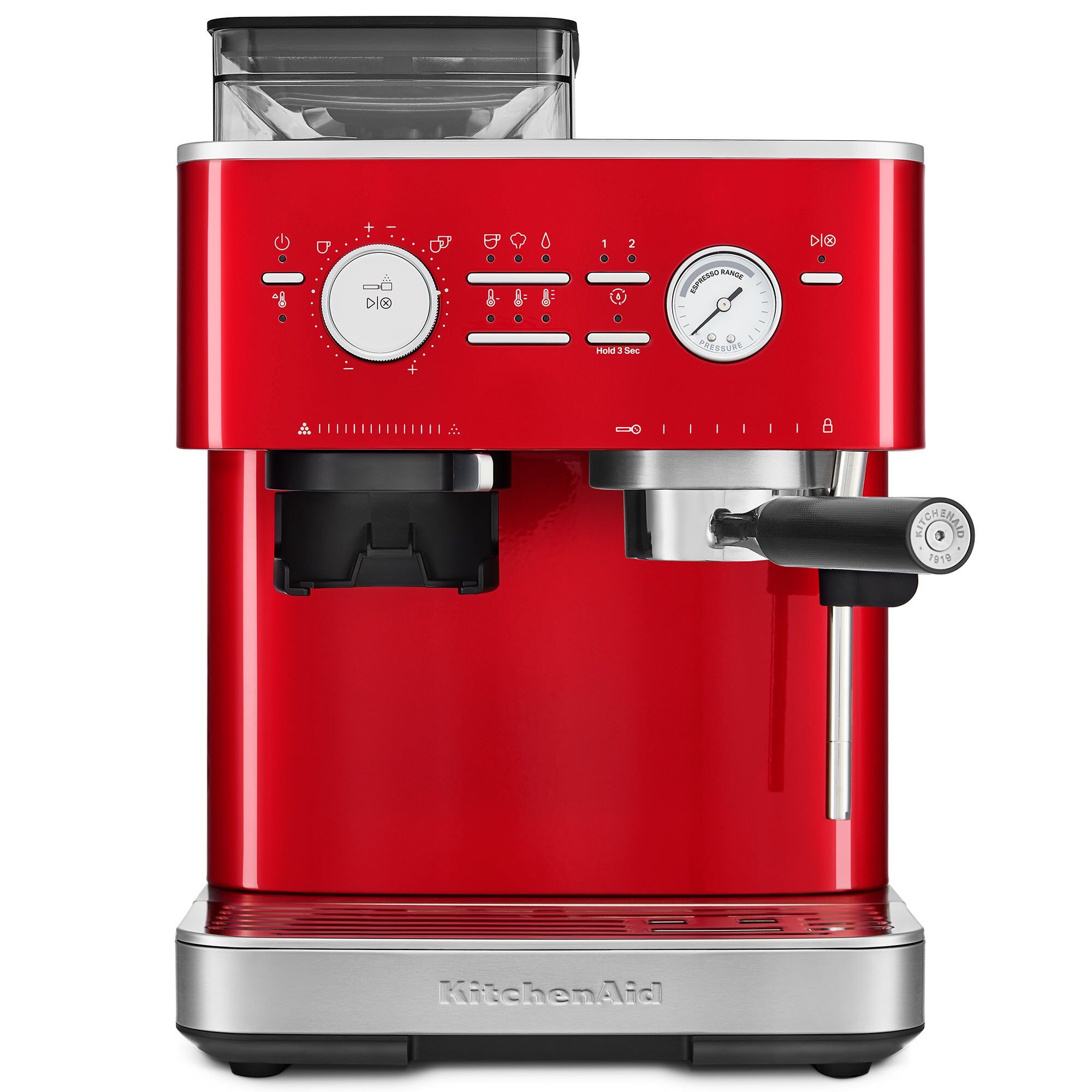Kitchenaid Espressomaskine Med Kaffekværn Candy Apple