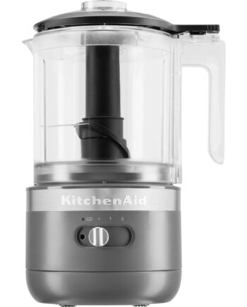 Kitchenaid 5kfcb519edg Ledningsfri Mini Foodprocessor  Grå