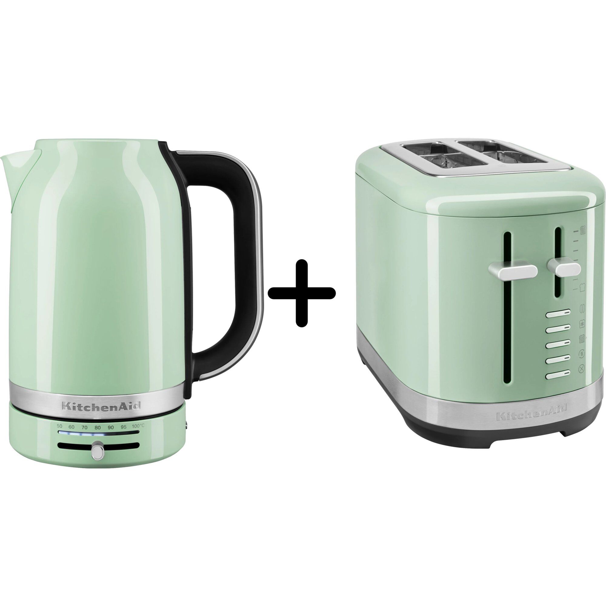 Kitchenaid 5kmt2109 Brødrister 5kek1701 Elkedel Pistacie