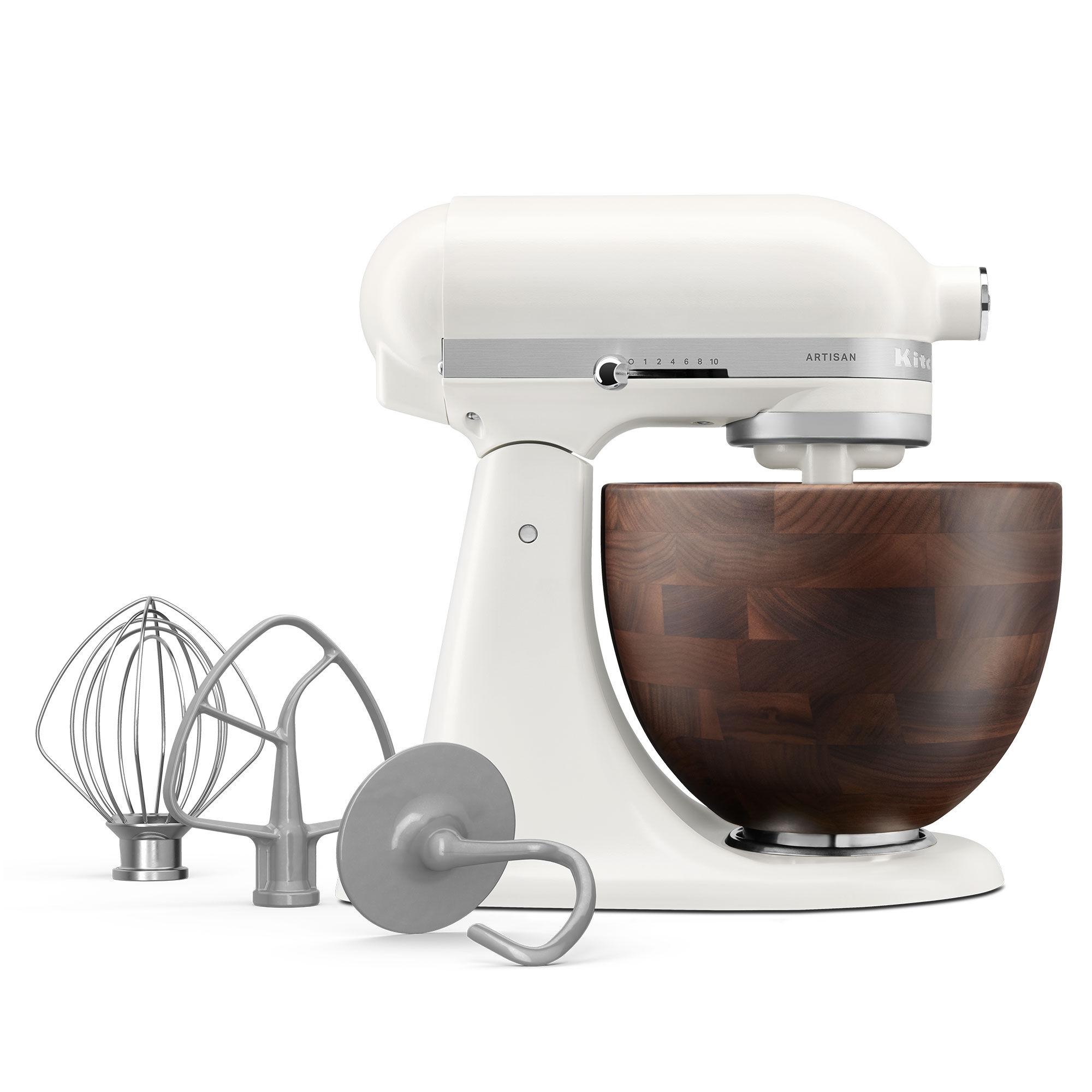 Kitchenaid Køkkenassistent Liter Porcelæn Træskål