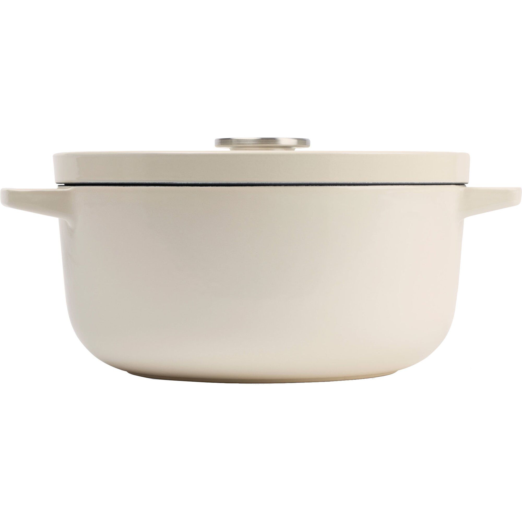 Kitchenaid Støbejernsgryde 22 Cm     Liter  Almond Cream