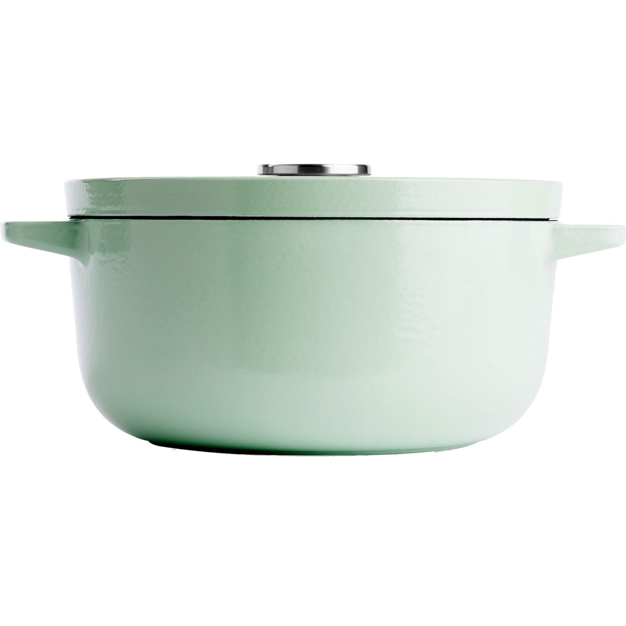 Kitchenaid Støbejernsgryde 22 Cm     Liter  Pistachio