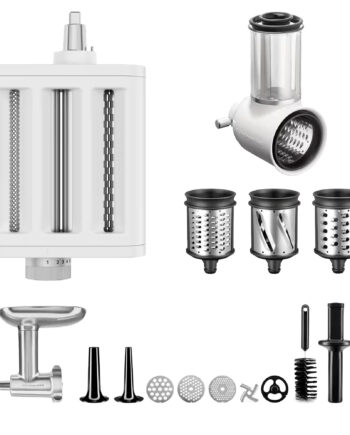 Kitchenaid Tilbehørspakke Til Køkkenmaskine  Pastatilbehør  Kødkværn Og Grøntsagsskærer