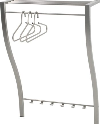 Knagerække Spinder Design Carve Nikkelstål   Kroge   Hattehylde H113ã B75ã D29 Cm