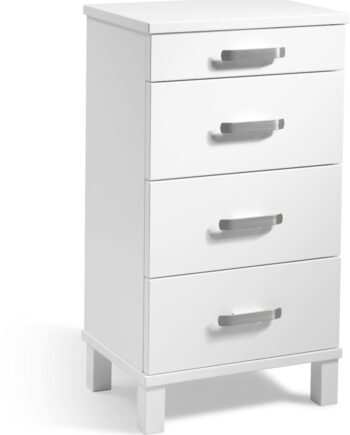 Kommode Oscarssons Möbel Nadja Hvidlak Mdf 75   40   31 Cm Med   Skuffer