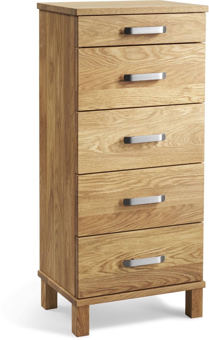 Kommode Oscarssons Möbel Nadja Massiv Olieret Eg Med   Skuffer H93   B40   D31 Cm