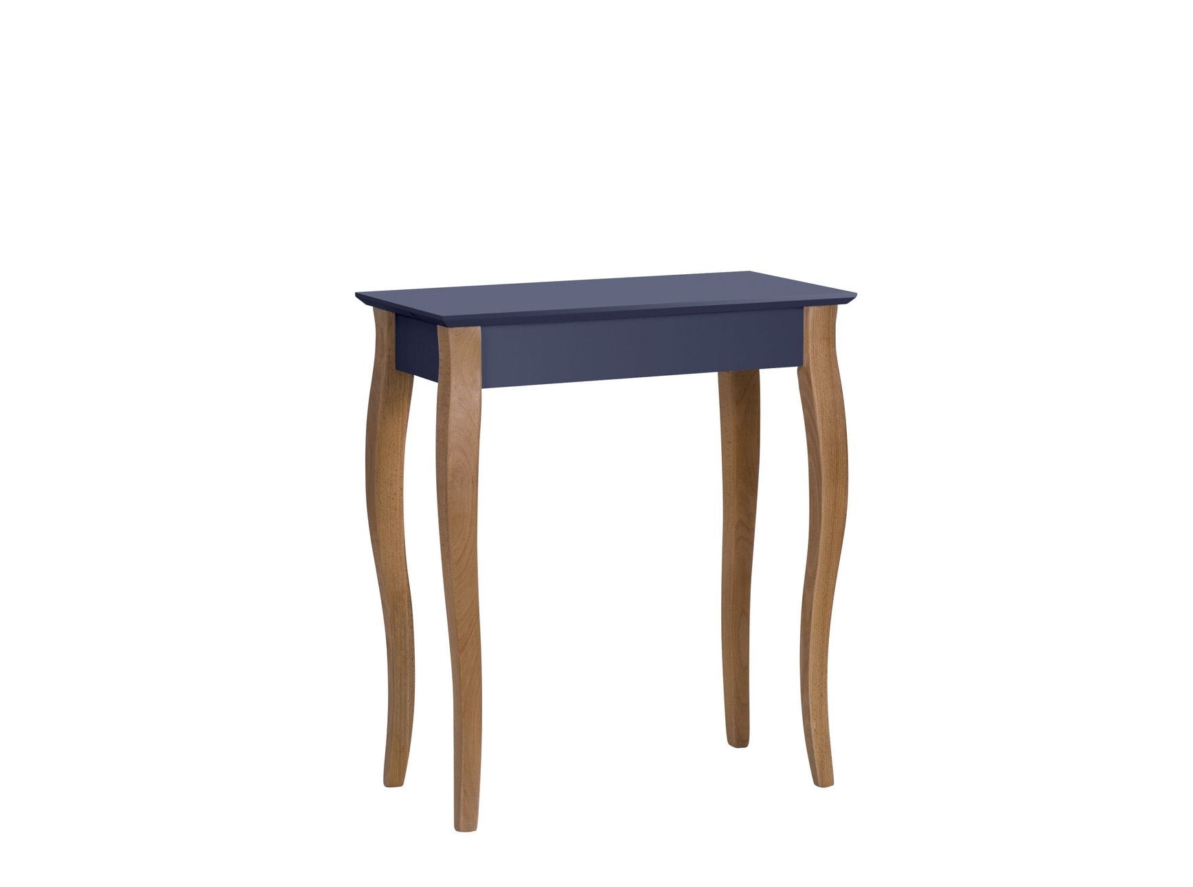 Konsol Liilo 65x35cm Hvide Ben Grafit