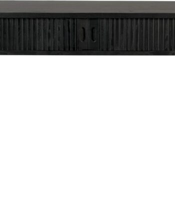 Konsolbord Zuiver Barbier Antracit Med Egfinér   120x35x74 Cm