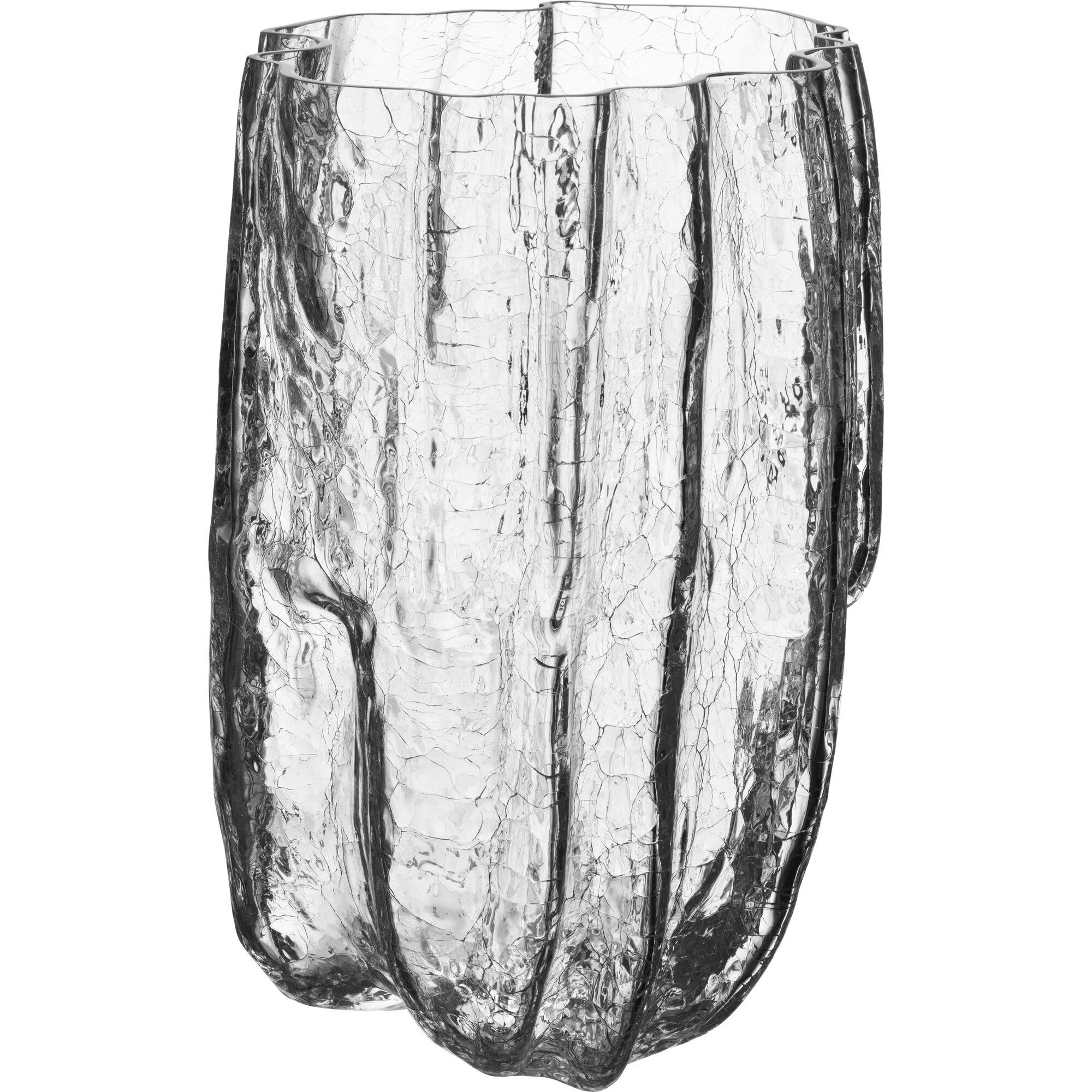 Kosta Boda Crackle Vase 28 Cm
