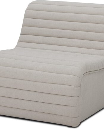 Lænestol Loungestol Bloomingville Allure Natur Polyester Fyrretræ H73xb79xl95 Cm